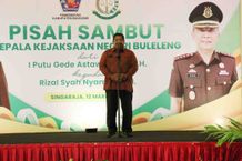 Pisah Sambut Kajari, Bupati Buleleng Harapkan Sinergi Tetap Terjaga Kajari