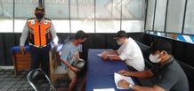 Tim Yustisi Kota Denpasar Perketat Penertiban 12 Orang Terjaring Prokes Prokes