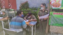 17 Orang Pelanggar Prokes Kembali Terjaring Tim Yustisi Denpasar Prokes