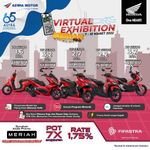 Virtual Exhibition “Meriah” dengan Matik Favorit dari Honda Promo Meriah Honda