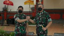 Komandan Korem 163/Wirasatya Resmi Berganti TNI