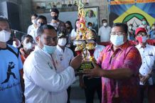 Bupati Buleleng Buka Kejurkab Pencak Silat Sitembak Cup XII Tahun 2022 Pencak Silat