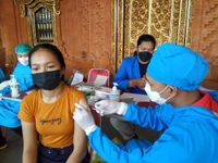 Ribuan Masyarakat Kota Denpasar Telah Divaksin Vaksin Booster