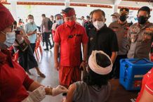Gubernur Koster Kebut Capaian 30 Persen Vaksinasi Booster Guna Mendukung Kedatangan Wisman Tanpa Karantina Vaksin