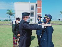 Poltek KP Jembrana Kembali Lantik 131 Taruna Baru Taruna