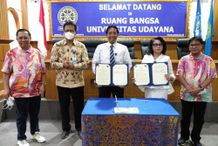Unud Tanda Tangani Nota Kesepahaman dengan Universitas Negeri Manado Universitas Negeri Manado