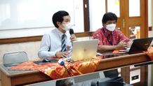 Tim ZI FEB Unud Tahun 2022 Mengikuti Pendampingan ZI WBK/WBBM Kemenristekdikti