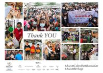 Ascott Indonesia Bagi-bagi 2.000 Takjil Serentak di 15 Kota Di Indonesia Ascott Indonesia