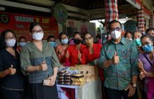 Kunjungi Pameran Kuliner Bali Bangkit 2022, Bupati Tabanan Optomis Kuliner Khas Tabanan Menjadi Primadona Bali Bangkit