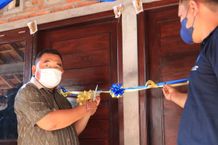 Bupati Tamba Resmikan 7 Unit Bedah Rumah Bantuan BUMDes Bedah Rumah