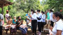 PKK Jembrana Kembali Gelar Aksi Berbagi Bantu Warga Lansia PKK Jembrana