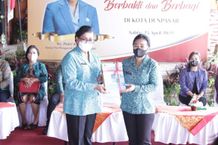 Tim Penggerak PKK Kota Denpasar Terima Bantuan Satu Ton Beras dari Tim Penggerak PKK Provinsi Bali, Segera Disalurkan Kepada Masyarakat Beras