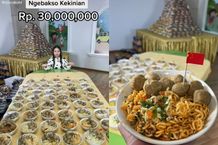 Viral Diborong Sisca Kohl, Bakso Sultan Ini Dibeli Seharga Rp30 Juta! bAKSO sULTAN