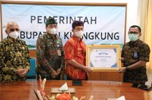 Klungkung Raih Penghargaan Penyaluran DAK Fisik Tercepat Ketiga Nasional DAK FISIK