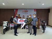 AHM Donasikan Ratusan Motor untuk Dunia Vokasi Donasi motor