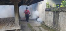 Antisipasi DBD dan Chikungunya, Pemkot Denpasar Lakukan Fogging Fokus di Sumerta Kaja Fogging Fokus