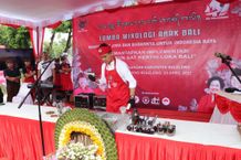 Rangkaian HUT ke-49 PDI Perjuangan, DPC PDI Perjuangan Buleleng Gelar Lomba Olahan Makanan dan Minuman HUT PDIP
