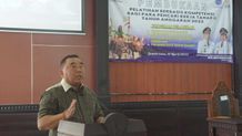 Tingkatkan Kompetensi SDM, Bupati Tamba Buka Pelatihan Kerja Tahap II Tingkatkan Kompetensi SDM