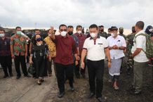 Bupati Tabanan Dampingi Kasad Dudung Tinjau DTW Tanah Lot Tanah Lot