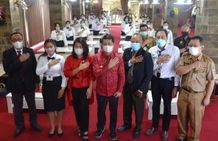 Buka Uji Kompetisi Kasir, Bupati Suwirta Minta Kasir Wajib Bersertifikat dan Kuasai Teknologi Kasir
