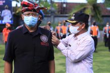 Bupati Suwirta Pimpin Apel Gelar Pasukan OPS Ketupat Agung 2022 Ketupat Agung