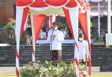 Peringati Hari Puputan Klungkung, Bupati Suwirta Ajak Masyarakat Manfaatkan Produk Lokal Puputan Klungkung