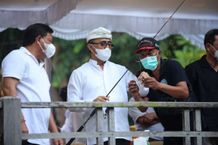 Obati Kerinduan Pemancing Mania, Wali Kota Jaya Negara Buka Ujung Fun Fishing Mancing Mania