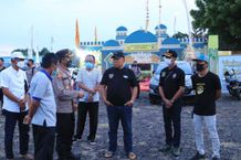 Pantau Arus Mudik, Bupati Jembrana Pesan Jaga Situasi Kondusif Pantau Arus Mudik