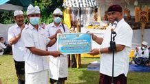 Gratiskan Ngaben Kolektif di Sumbersari, Pemkab Jembrana Bantu Rp275 Juta Ngaben Gratis