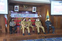 Wali Kota Jaya Negara Bersama Forkopimda Hadiri Secara Daring Puncak Peringatan Hari Otonomi Daerah 2022 Otonomi Daerah