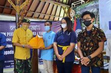 PHDI Pusat dan Panitia Dharma Santi Gelar Donor Darah dan Salurkan Sembako bagi Anak Yatim Piatu PDHI Pusat