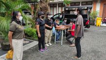 Awal Bulan April, 21 Orang Pelanggar Prokes Terjaring Tim Yustisi Kota Denpasar Pelanggar Prokes