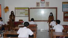 PTM Serentak, SMPN 2 Denpasar Fokus Kepada Murid Kelas IX PTM Serentak