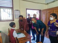 Wali Kota Jaya Negara Tinjau PTM di Kota Denpasar, Ingatkan Penerapan Prokes Pembelajran Tatap Muka