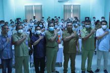 Bupati Jembrana Buka Pelatihan Bisnis dan Wirausaha Sentra Tenun Tenun
