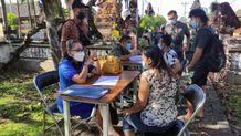 Tim Yustisi Denpasar Terus Gencarkan Prokes, 53 Orang Terjaring di Kelurahan Pedungan Prokes