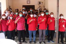 Berkantor di Desa Sanda, Bupati Tabanan Apresiasi Inovasi di Sektor Pertanian dan Pengelolaan Sampah Desa Sanda