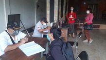 17 Pelanggar Prokes Terjaring di Kelurahan Sumerta Prokes