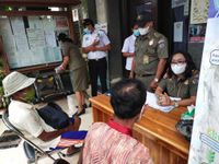 Tim Yustisi Denpasar Kembali Jaring 27 Pelanggar Prokes Langgar Proker
