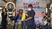 Baksos Bali Bangkit di Jembrana, Sediakan Pasar Murah bagi Masyarakat Pasar Murah