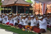 Peringati Hari Tumpek Landep, Pemkot Denpasar Gelar Upacara Jana Kerthi di Pura Agung Petilan Pangerebongan Kesiman Tumpek Landep