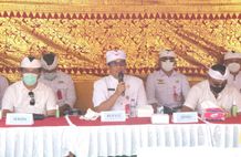 Bupati Tabanan Apresiasi Ngenteg Linggih Desa Adat Tundak Baturiti Ngenteg Linggih