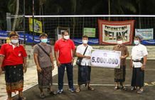 Sekda Adi Arnawa Hadiri Turnament Bola Voli Porlang Cup 3 Tahun 2022 Bola Voli