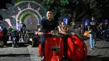 Wabup Ipat Gandeng Komunitas Vespa Berbagi di Bulan Suci Ramadhan Komunitas Vespa Jembrana