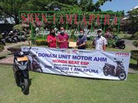 Semangat Sinergi Bagi Negeri, Astra Motor Bali Donasikan Motor ke SMK Negeri 1 Amlapura SMK Negeri 1 Amlapura
