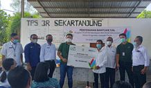 PLN Salurkan Bantuan Mesin Pencacah Sampah, Dukung Pelestarian Lingkungan di Denpasar SAMPAH