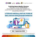 AMSI akan Selenggarakan Training Literasi Berita bagi Publik di 10 Wilayah AMSI
