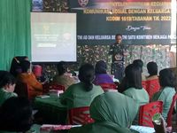 Komsos dengan KBT, Dandim Berharap KBT Terus Tanamkan Karakter Bela Negara Bela Negara