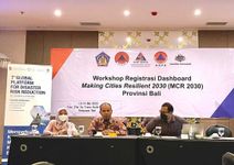 Workshop Kampanye Making City Resilient 2030 Provinsi Bali menuju Global Platform for Disaster Risk Reduction 2022 GPDDR