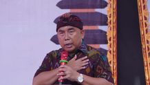 Bupati Tamba Hadiri Pencanangan Zona Integritas Bebas Korupsi di UPPKB Cekik Gilimanuk Zona Integritas